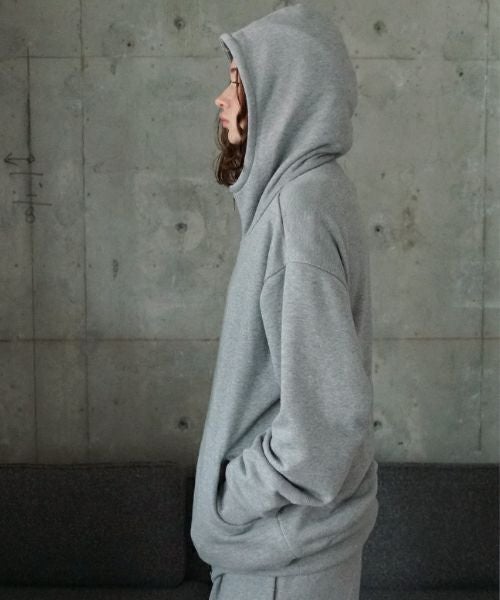 VU / ヴウ zip hoody [HEATHER GRAY] vum-ho-01