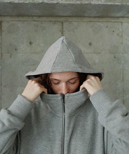 VU / ヴウ zip hoody [HEATHER GRAY] vum-ho-01