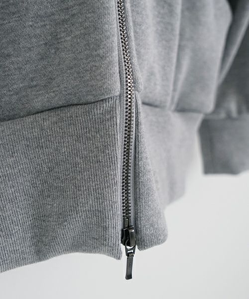 VU / ヴウ zip hoody [HEATHER GRAY] vum-ho-01