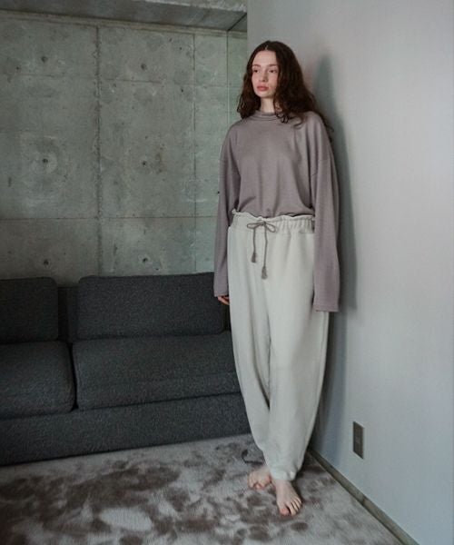 VU / ヴウ sweat easy pants [PALE GRAY] vum-pt-05