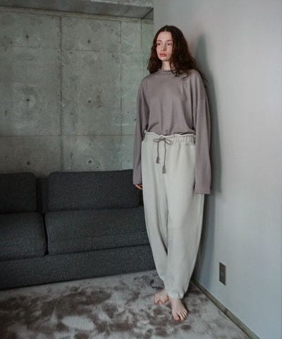 VU / ヴウ sweat easy pants [PALE GRAY] vum-pt-05