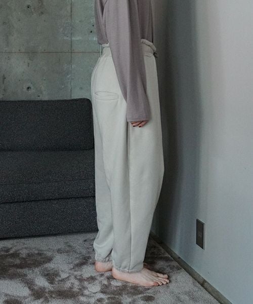 VU / ヴウ sweat easy pants [PALE GRAY] vum-pt-05