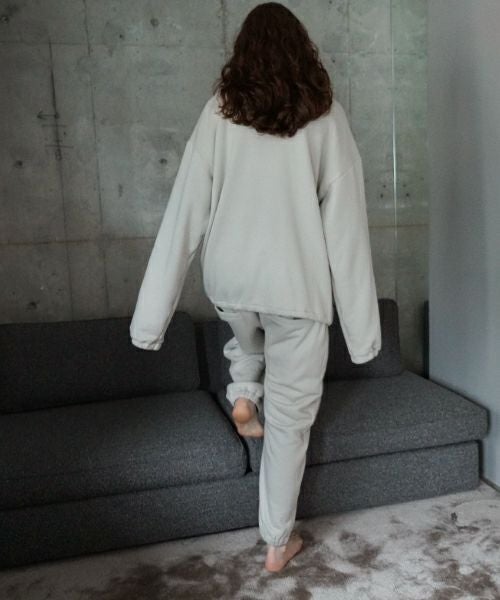VU / ヴウ sweat easy pants [PALE GRAY] vum-pt-05
