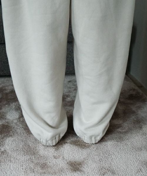 VU / ヴウ sweat easy pants [PALE GRAY] vum-pt-05