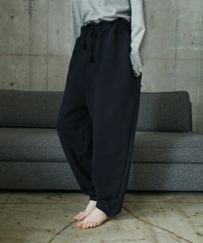 VU / ヴウ sweat easy pants  [BLACK] vum-pt-05