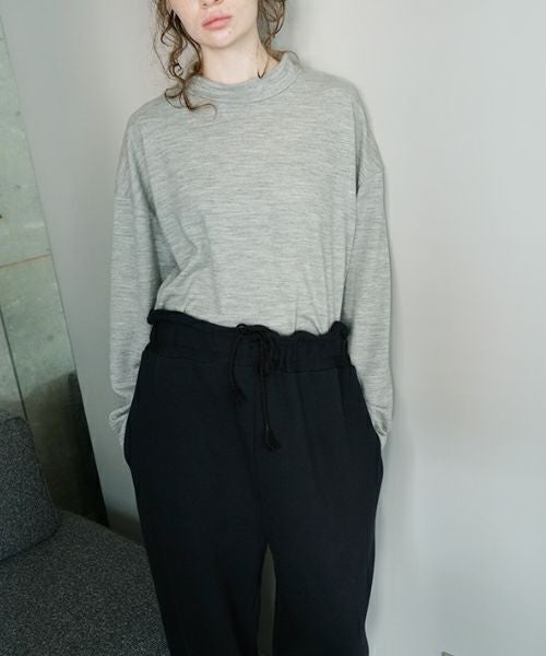 VU / ヴウ sweat easy pants  [BLACK] vum-pt-05