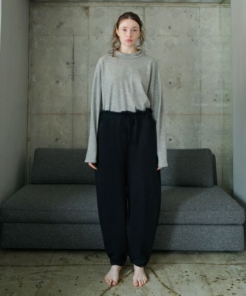 VU / ヴウ sweat easy pants  [BLACK] vum-pt-05