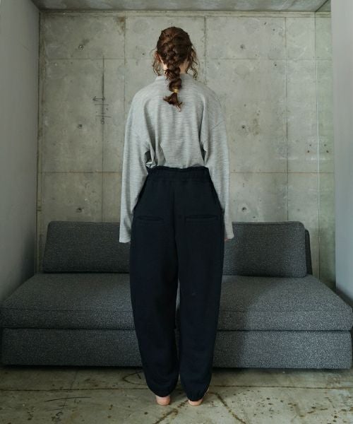 VU / ヴウ sweat easy pants  [BLACK] vum-pt-05