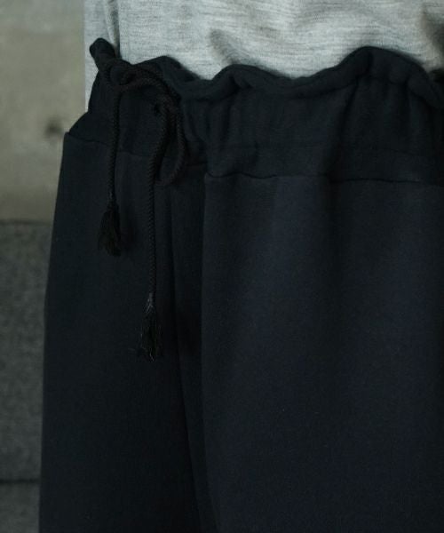 VU / ヴウ sweat easy pants  [BLACK] vum-pt-05