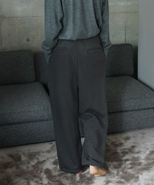 VU ヴウ sweat wide pants [GRAHITE] vum-pt-06