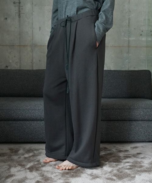 VU ヴウ sweat wide pants [GRAHITE] vum-pt-06