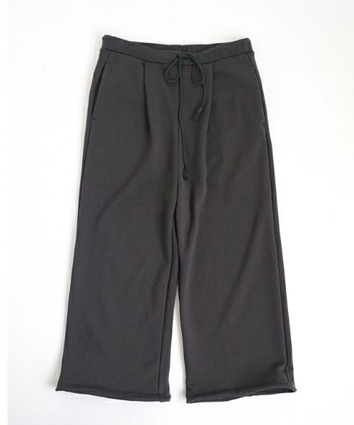VU ヴウ sweat wide pants [GRAHITE] vum-pt-06