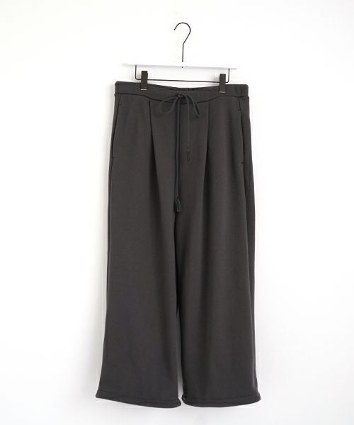 VU ヴウ sweat wide pants [GRAHITE] vum-pt-06
