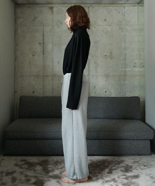 VU ヴウ sweat wide pants [HEATHER GRAY] vum-pt-06