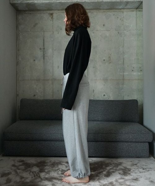 VU ヴウ sweat wide pants [HEATHER GRAY] vum-pt-06
