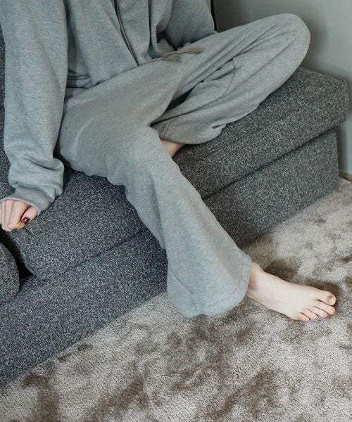 VU ヴウ sweat wide pants [HEATHER GRAY] vum-pt-06
