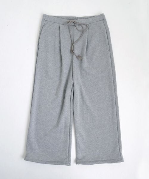 VU ヴウ sweat wide pants [HEATHER GRAY] vum-pt-06
