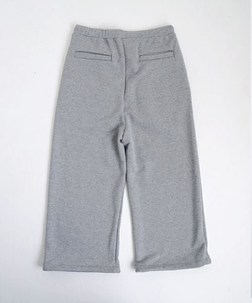 VU ヴウ sweat wide pants [HEATHER GRAY] vum-pt-06