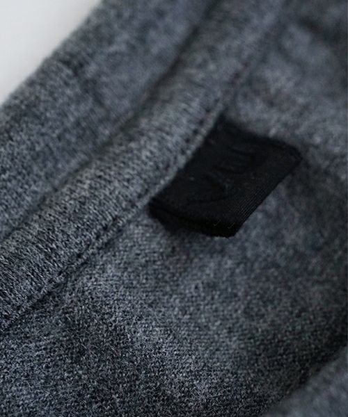 VU ヴウ basic long knit  [DARK HEATHER GRAY] vum-kn01