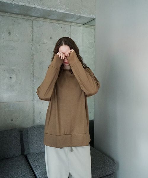 VU ヴウ basic long knit  [MOCA] vum-kn01