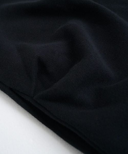 VU ヴウ v vest  cotton wool [BLACK] vum-kn01