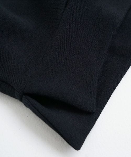 VU ヴウ v vest  cotton wool [BLACK] vum-kn01