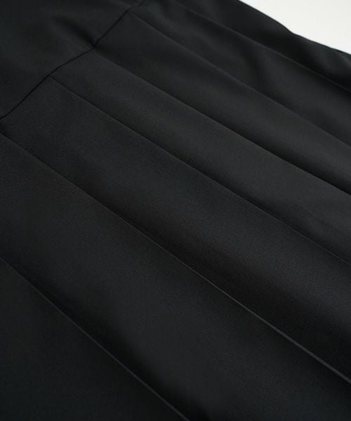  Mochiモチa-line sleeveless dress [black/256-Mochi-01]