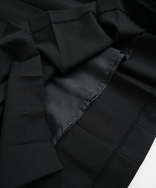  Mochiモチa-line sleeveless dress [black/256-Mochi-01]