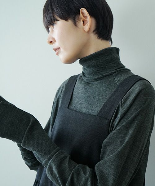  Mochiモチbud dress [charcoal gray/256-Mochi-02]