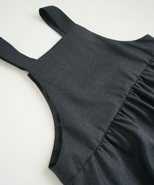  Mochiモチbud dress [charcoal gray/256-Mochi-02]