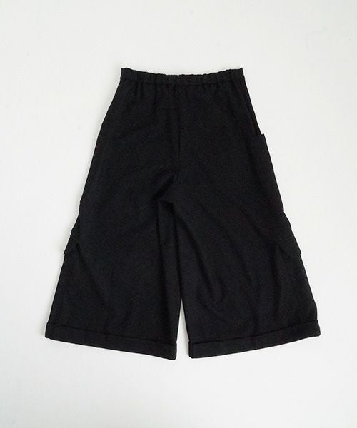 Mochiモチpocket wide pants [black/ma25-pt-01]