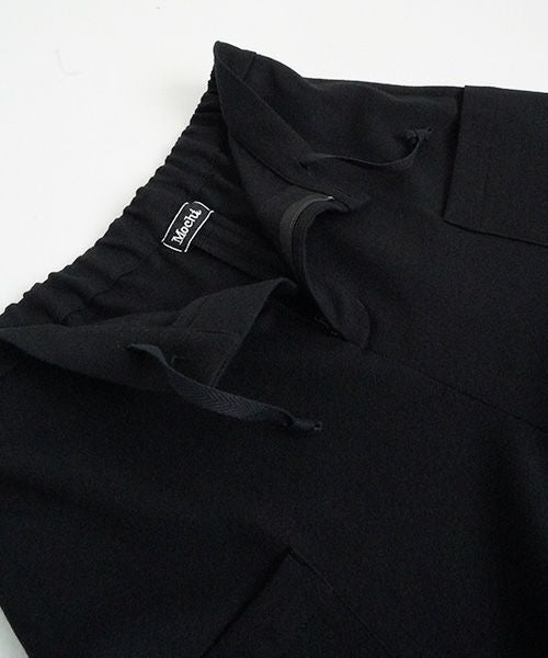 Mochiモチpocket wide pants [black/ma25-pt-01]