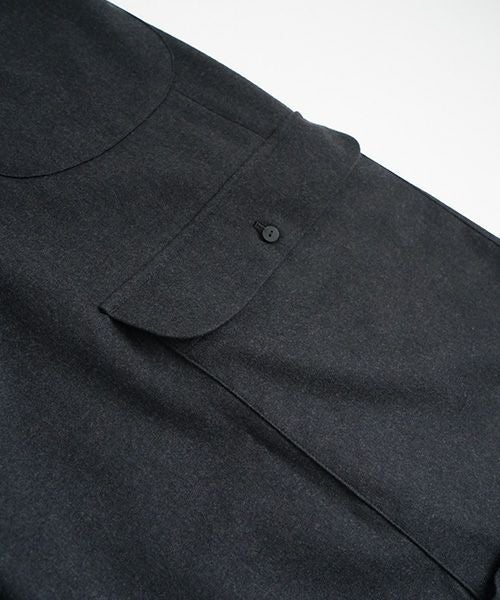 Mochiモチpocket wide pants [charcoal gray/ma25-pt-01] 