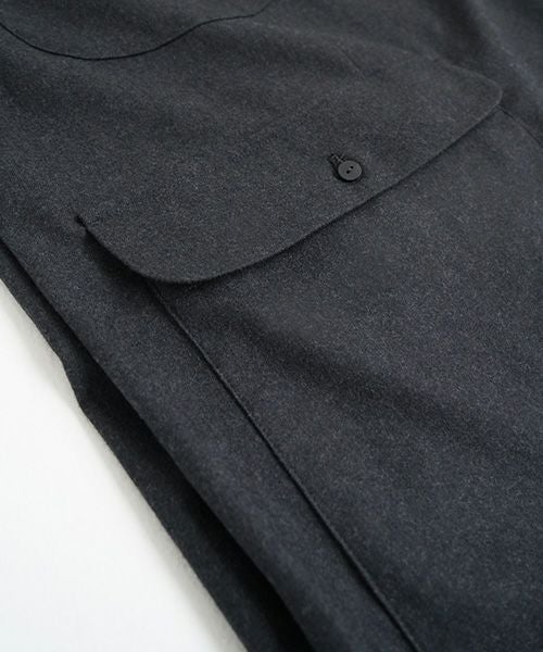 Mochiモチpocket wide pants [charcoal gray/ma25-pt-01] 