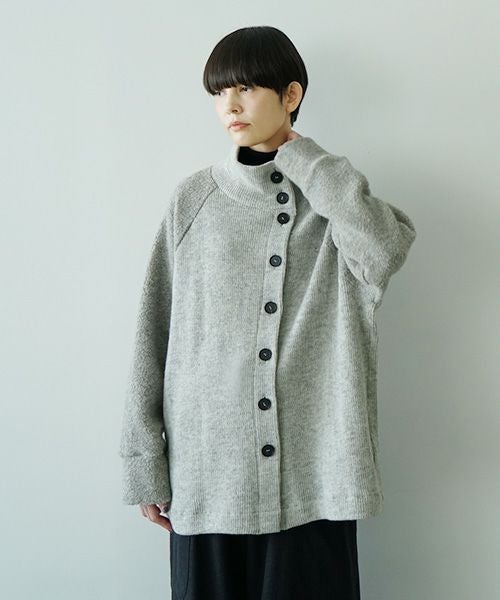 Mochi モチ side button knit cardigan サイドボタンニットカーディガン