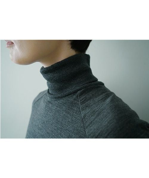 Mochi モチ long sleeve turtle knit ロングスリーブタートルニット