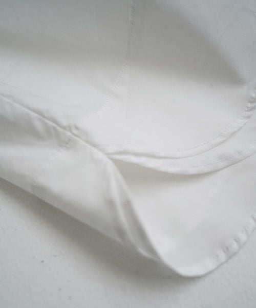 Mochiモチfinx cotton double slit shirt [off white/ma25-b-01]