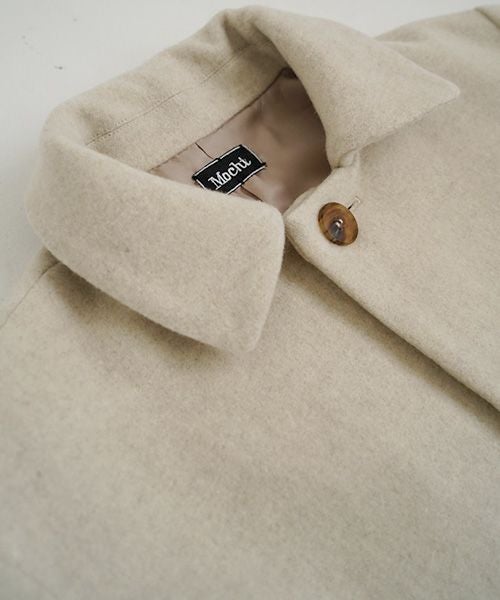 Mochiモチa-line short coat [mocha greige/ma25-co-01] 