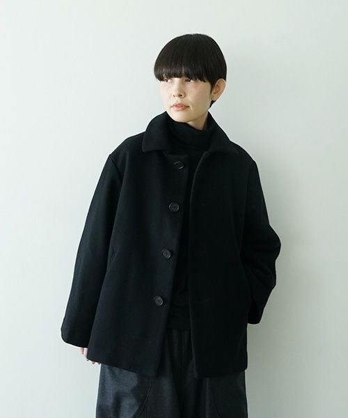 Mochiモチa-line short coat [black/ma25-co-01] 