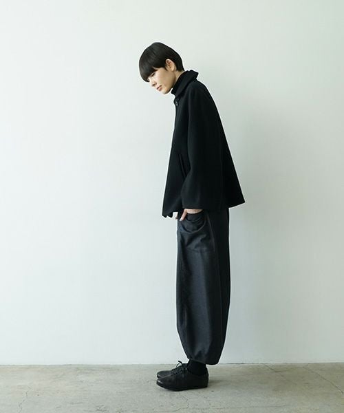 Mochiモチa-line short coat [black/ma25-co-01] 