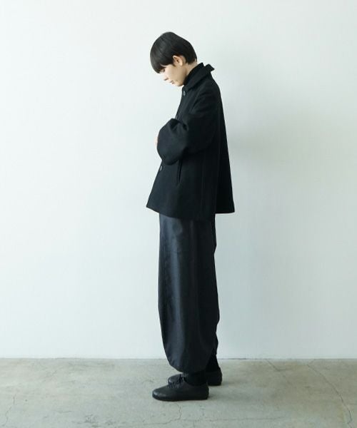 Mochi モチ a-line short coat エーラインショートコート