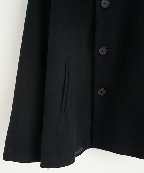 Mochiモチa-line short coat [black/ma25-co-01] 