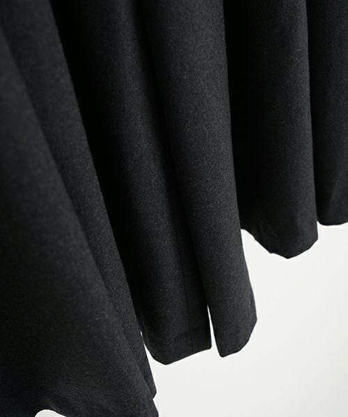 Mochiモチflare wide pants [charcoal gray/ma23-pt-01] 