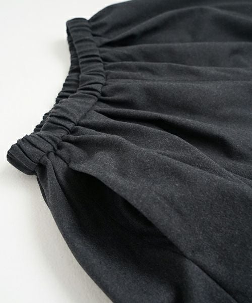 Mochiモチflare wide pants [charcoal gray/ma23-pt-01] 