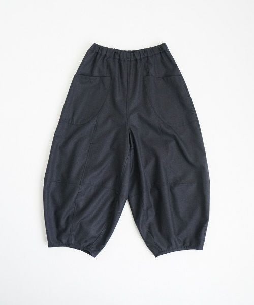Mochiモチsarouel pants [charcoal gray/ma24-pt-02]