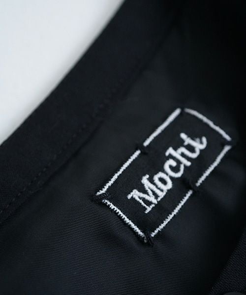 Mochiモチside gather dress [black/ma24-op-02]