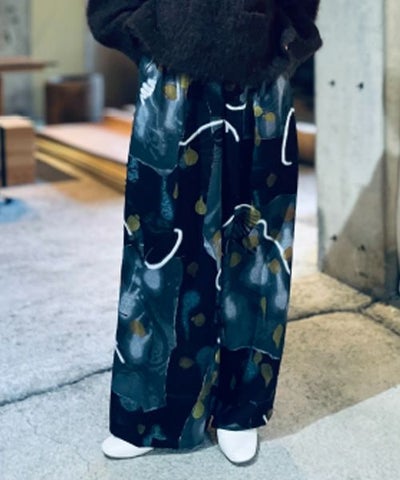 ohta オオタ kurage wide pants [pt-52P] 