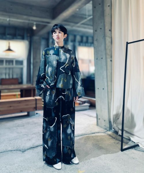 ohta オオタ kurage wide pants [pt-52P] 