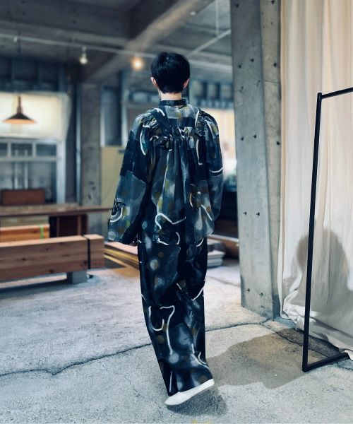 ohta オオタ kurage wide pants [pt-52P] 