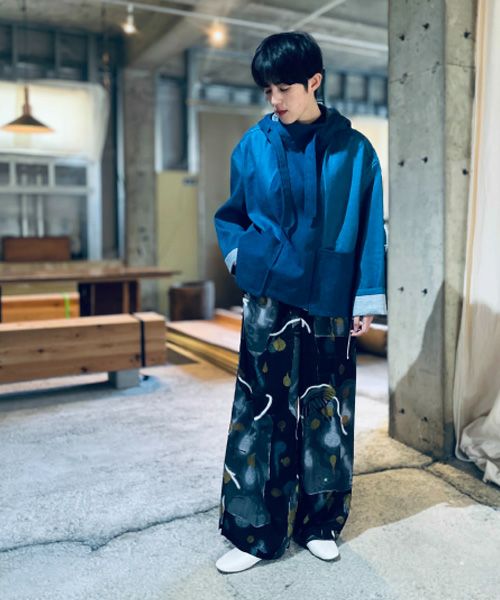 ohta オオタ kurage wide pants [pt-52P] 